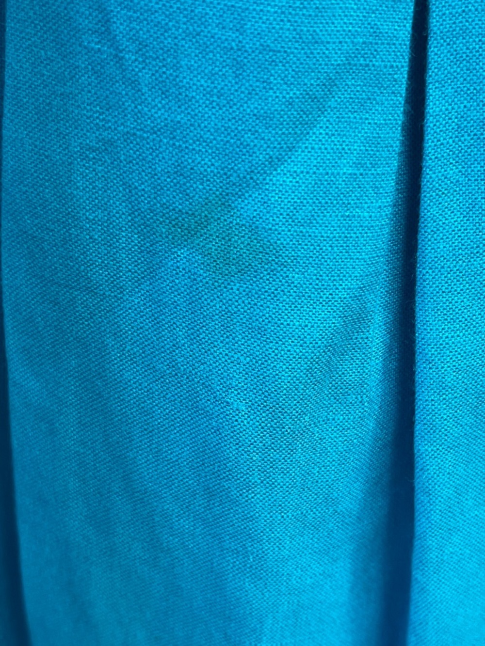 🌟Host Pick🌟Jessica Howard Vibrant Turquoise Sleeveless Ruffle V-Neck Midi Dress - Picture 3 of 10